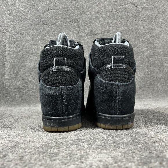 Nike Dunk Sky-Hi Essential 644877-006 Women’s Size 6.5 Black Hidden Wedge Shoes - Picture 6 of 11